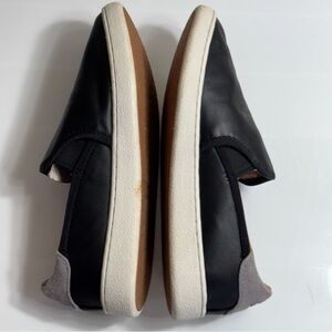 UGG Black CAS Slip-On Trainer Leather Upper with Suede Paneling EVA Cushioning 8